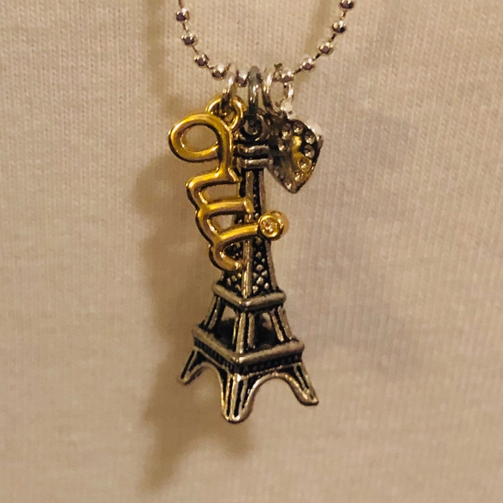 Paris Pendants and Necklace (Eiffel Tower)